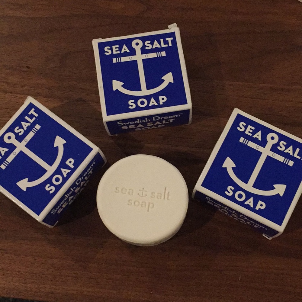 3 sea salt soaps